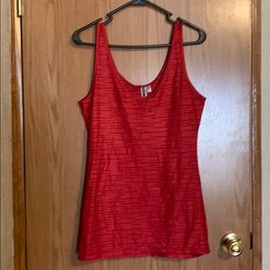 Beautiful red tank top